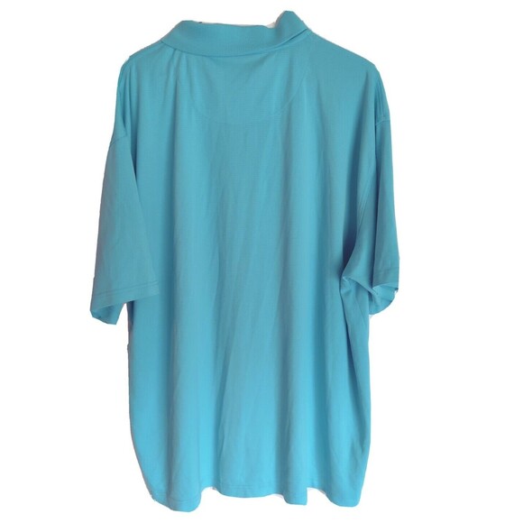 Grand Slam Golf Polo Blue Shirt Top Mens Size XXL 2X Light Blue 100% Polyester - Picture 2 of 11